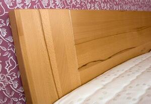 Postel PETRA Buk 200x200 - dřevěná postel z masivu o šíři 4 cm
