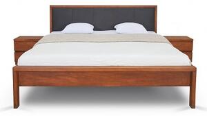 Postel MILANO BELLE Buk 160x200 - dřevěná postel z masivu o šíři 4 cm