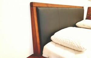 Postel MILANO BELLE Buk 180x200 - dřevěná postel z masivu o šíři 4 cm