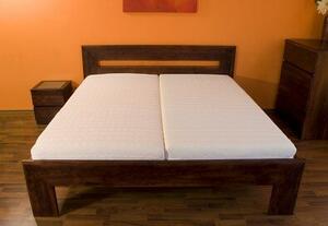 Postel PLUTO Buk 160x200 - dřevěná postel z masivu o šíři 4 cm