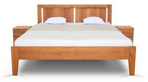 Postel GITA Buk 160x200 - Dřevěná postel z masivu, bukové dvoulůžko o šíři masivu 4 cm