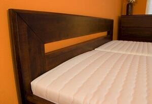 Postel PLUTO Buk 160x200 - dřevěná postel z masivu o šíři 4 cm