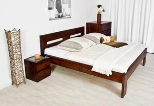 Postel NOVA Buk 160x200 - dřevěná postel z masivu o šíři 4 cm