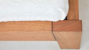 Postel BELNA Buk 160x200 - Dřevěná postel z masivu, bukové dvoulůžko o šíři masivu 4 cm