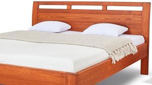 Postel BREMA Buk 180x200 - Dřevěná postel z masivu, bukové dvoulůžko o šíři masivu 4 cm