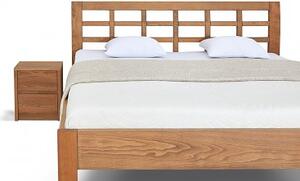 Postel GEONA Buk 180x200 - Dřevěná postel z masivu, bukové dvoulůžko o šíři masivu 4 cm