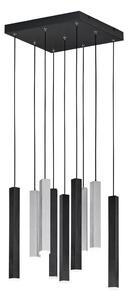 Černé LED závěsné svítidlo s kovovým stínidlem Civeto – CINQUE