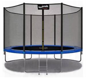 Trampolína s vnější síťkou 305 cm - MODRÁ