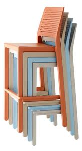 SCAB - Barová židle EMI nízká - modrá