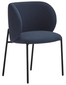 OnaDnes -20% Modrá látková jídelní židle Teulat Mogi
