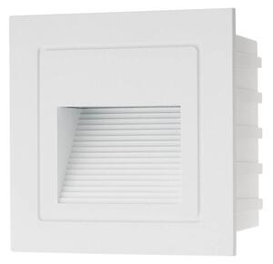 Redo Venkovní zapuštěné LED svítidlo XGHOST 2W, 85x85 mm, IP65 Barva: Bílá, Barva světla: 3000K