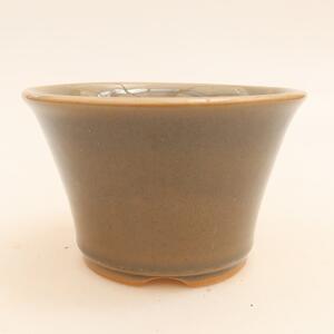 E-bonsai Keramická bonsai miska 11 x 11 x 7 cm šedá