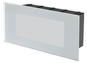 Redo Zapuštěné venkovní LED svítidlo XFADE 5W, š. 170 mm, IP65 Barva světla: 4000K