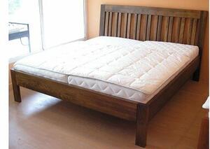 Postel CAIRO Buk 160x200 - dřevěná postel z masivu o šíři 4 cm, Buk a nebo Olše