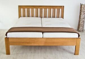 Postel CAIRO Buk 180x200 - dřevěná postel z masivu o šíři 4 cm, Buk a nebo Olše