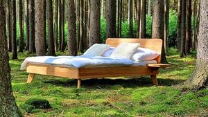 Postel CORTINA Buk 180x200cm - dřevěná postel z masivu o šíři 4 cm