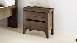 Dřevěný noční stolek z masivu IBIZA - Výběr z masivu Buk nebo Dub