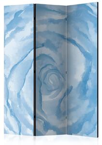 Paraván - Růže (modrá) 135x172