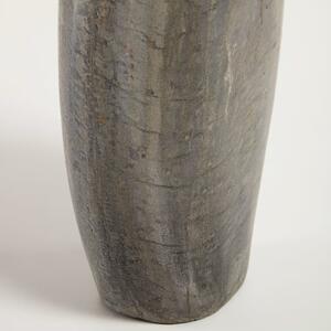 Šedá mramorová váza Kave Home Tovah 24 cm