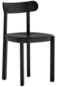 OnaDnes -20% Černá dřevěná jídelní židle Teulat Nara