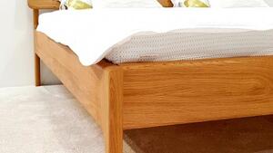 Designová postel ARONA Buk 160x200cm - dřevěná postel z masivu o šíři 4 cm