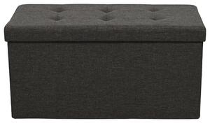 SEDACÍ BOX, textil, kompozitní dřevo, 76/38/38 cm Carryhome - Taburety
