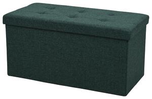 SEDACÍ BOX, textil, kompozitní dřevo, 76/38/38 cm Carryhome - Taburety