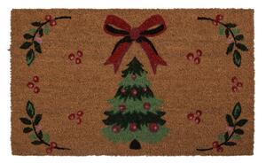 Vánoční kokosová rohožka Traditional Christmas Harmony – 75x45x1 cm