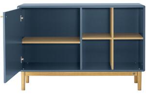 Modrá lakovaná komoda Tom Tailor Color Living 118 x 40 cm