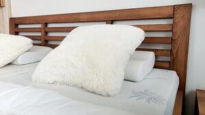 Postel GABRIELA Buk 180x200 - Dřevěná postel z masivu, bukové dvoulůžko o šíři masivu 4 cm