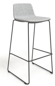 NARBUTAS - Barová židle TWIST&SIT s ližinovou podnoží