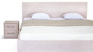 Dřevěná postel z masivu IBIZA Buk postel s úložným prostorem 140x200cm - bukové dvoulůžko o šíři masivu 4 cm