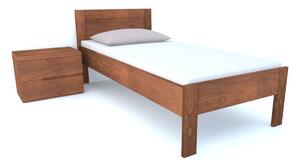 Postel TRIO Buk 100x200 - Dřevěná postel z bukového masivu je jednolůžko s rozměry: 90 x 200 cm nebo 80 x 200 cm