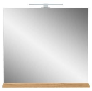 Nástěnné zrcadlo s osvětlením/s poličkou 15x75 cm Menen – Germania