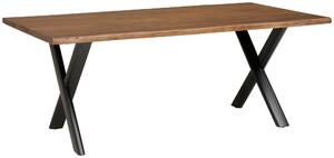 JÍDELNÍ STŮL, akácie, barvy vlašských ořechů, 200/100/76 cm P & B - Online Only jídelní stoly, Online Only