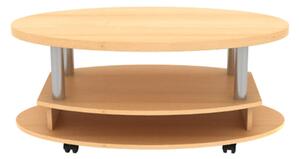 Bradop konferenční stolek Hugo K166 P - přírodní
