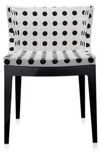 Kartell - Židle Mademoiselle Black&White