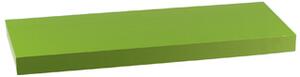Autronic - Polička nástěnná 120 cm, MDF, barva zelený mat, baleno v ochranné fólii - P-002 GRN