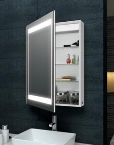 Bss Koupelnová skříňka se zrcadlem a LED osvětlením 50x70 cm