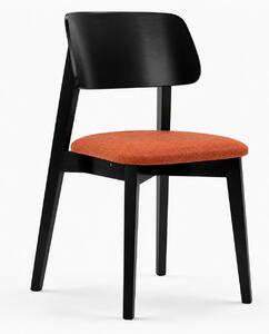 Stima Židle Sharon KT63 Odstín: Černá (lak), Látky: LUX terracotta 10