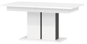 Jídelní stůl GRACIA MR12 bílá/černá