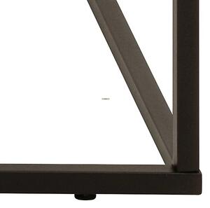 Actona Konferenční stolek Barossa 110 cm travertin/černý