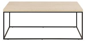 Actona Konferenční stolek Barossa 110 cm travertin/černý