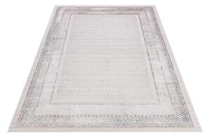 Makro Abra Moderní kusový koberec COMO PK55A Klasický bílý Rozměr: 200x300 cm