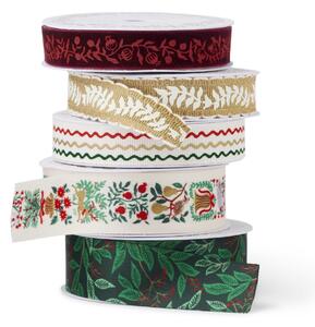 Vánoční stuha Willowberry – set 5 ks