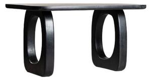 Coffee table | ASTIR | solid mango wood black | 100x60x40 cm | 711299