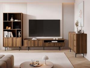 Sestava nábytku do obývacího pokoje Usabir I, Barva: ořech warmia 5903211511370