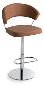 CONNUBIA (CALLIGARIS) - Barová židle New York, chrom