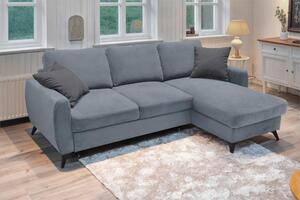 ROHOVÁ ROZKLÁDACÍ POHOVKA, kov, textil, kompozitní dřevo, šedá Livetastic - Online Only sedačky, Online Only