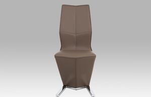 Jídelní židle HC-788 cappuccino / chrom Autronic